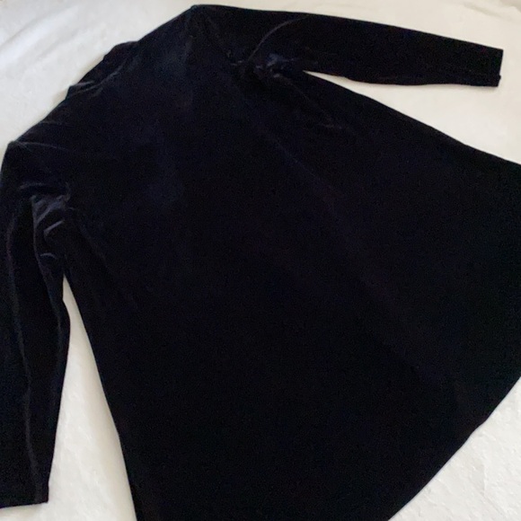 {VTG} J.R. Nites by Caliendo | Long Velvet Velour Open Front Cardigan Jacket (S) - Picture 11 of 16